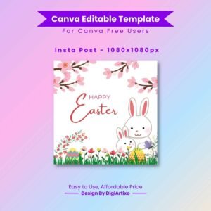 Easter Instagram Post Template