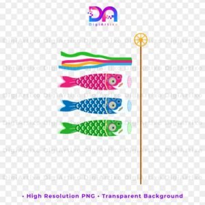 Japanese carp streamer